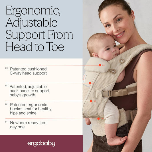 ERGOBABY ADAPT SoftFlex MESH ergonomické nosítko 3,2-20 kg