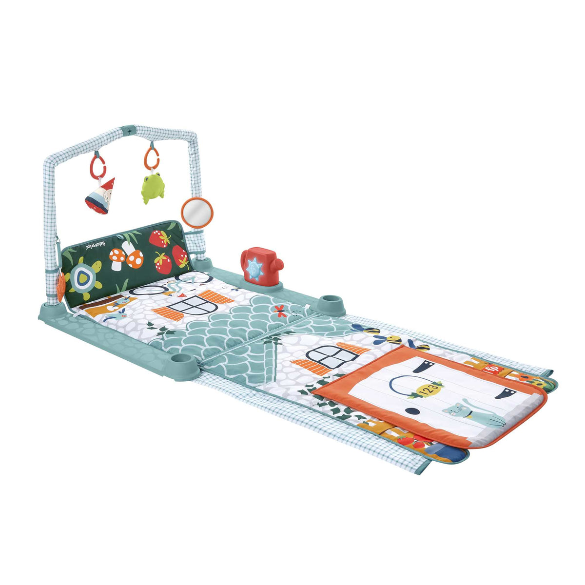 FISHER-PRICE hrací podložka 3v1 vzdělávací Domek Objevitele