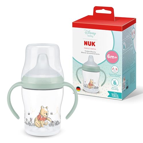 NUK Perfect Match Learner hrnek 150 ml 6m+ Medvídek Pú