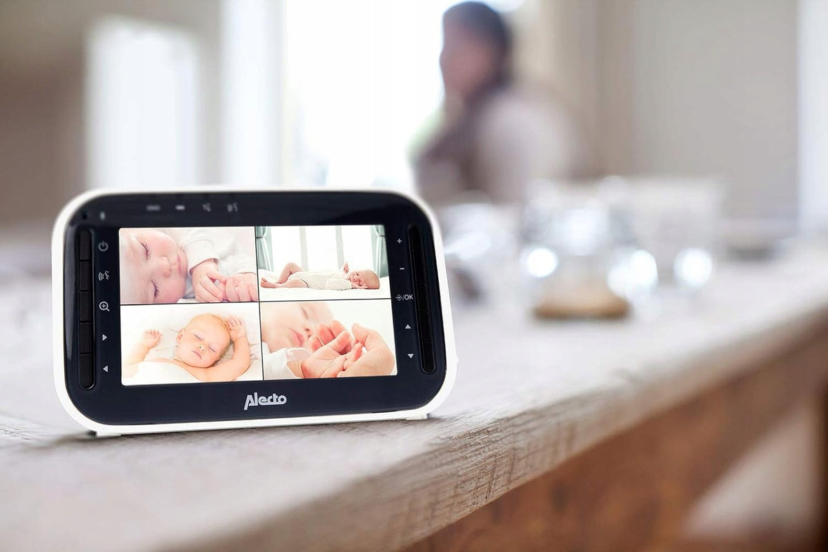 ALECTO DVM-200 dálkově ovládaná elektronická dětská chůvička 4,3" LCD VOX