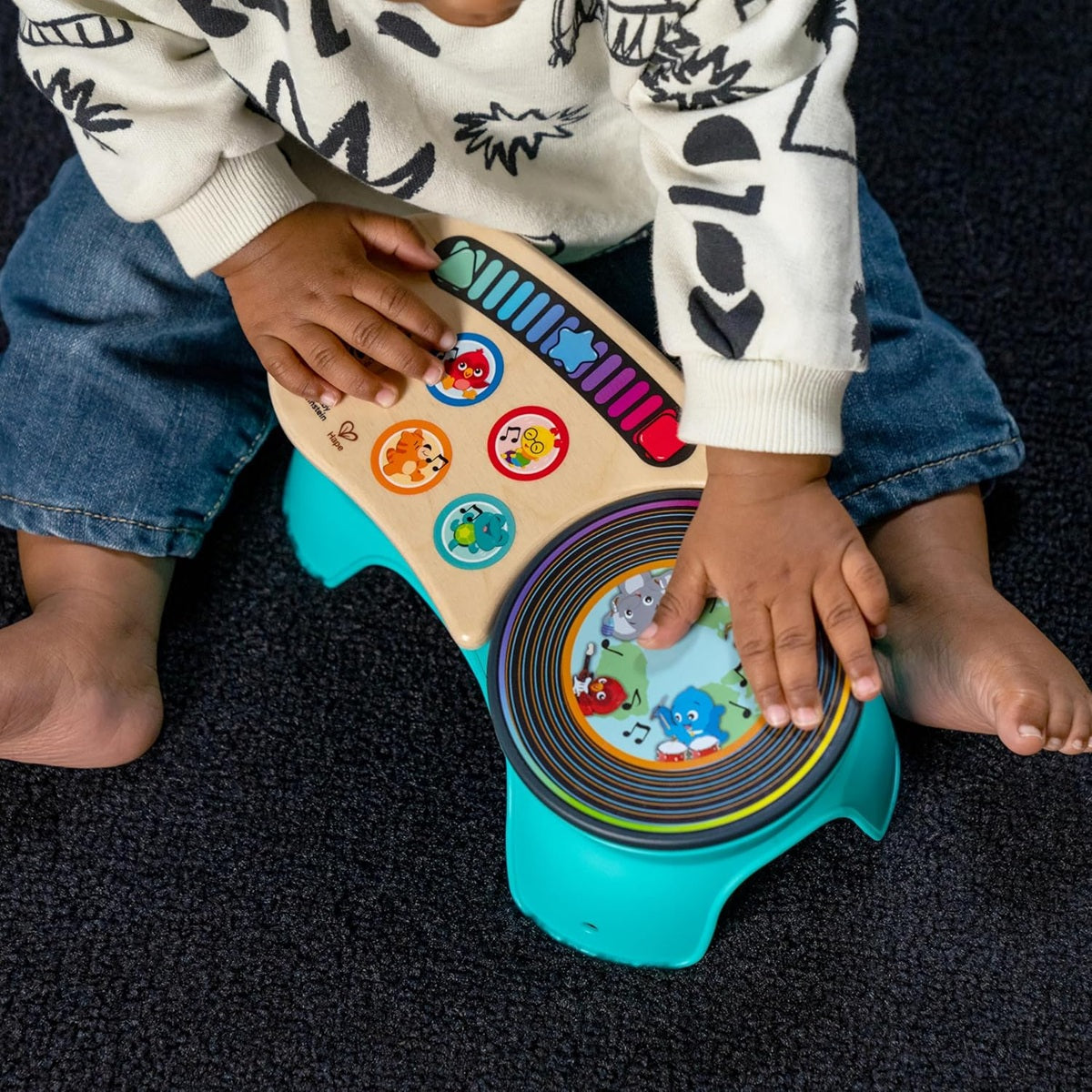 BABY EINSTEIN DJ Discovery træ touch-konsol 50 melodier og lyde