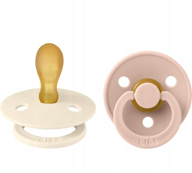 BIBS COLOUR залъгалки 2pack каучук 6msc+ СИМЕТРИЧНА