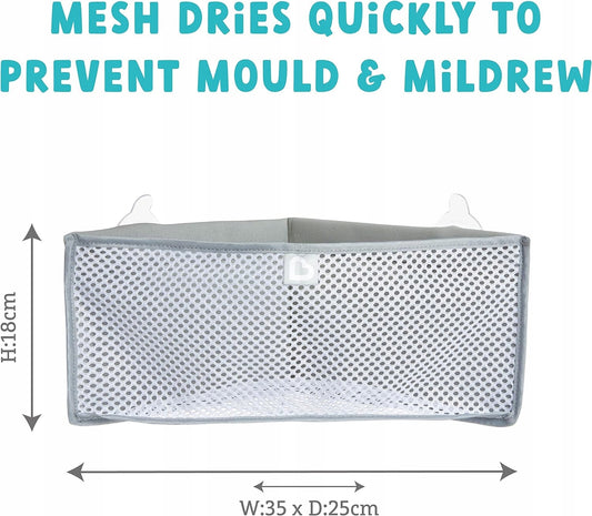 MUNCHKIN High'n Dry bath mesh organizer
