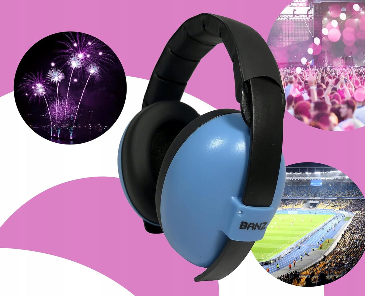 BANZ Hear No Blare OCHRANNÁ SLUCHÁTKA 0–24 měsíců, 31 dB