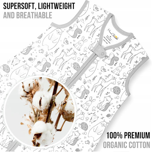 MAMA CHEETAH sac de dormit 0,5TOG x2 0-6 luni