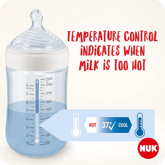 NUK Perfect Start Nature Sense Flaschen- und Zubehör-Set 0-18