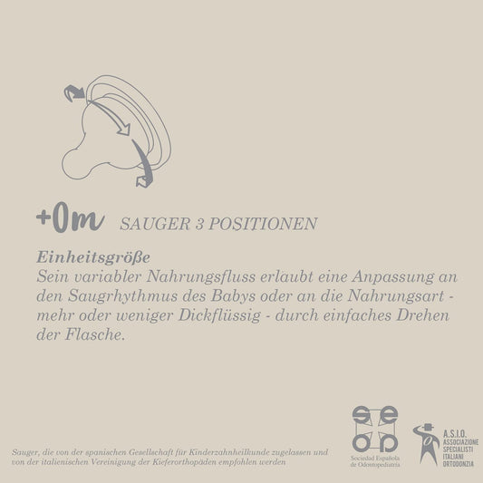 SUAVINEX biberon en verre 240 ml HYGGE 0m+