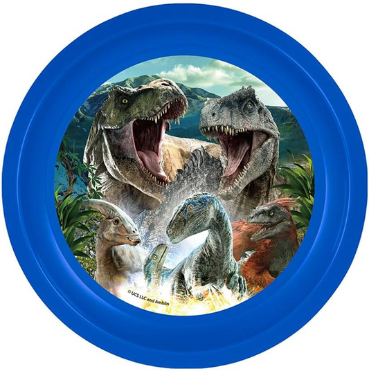 JURASSIC WORLD Frühstücksset 2 Teller und Becher 280 ml Alter 3 J.+