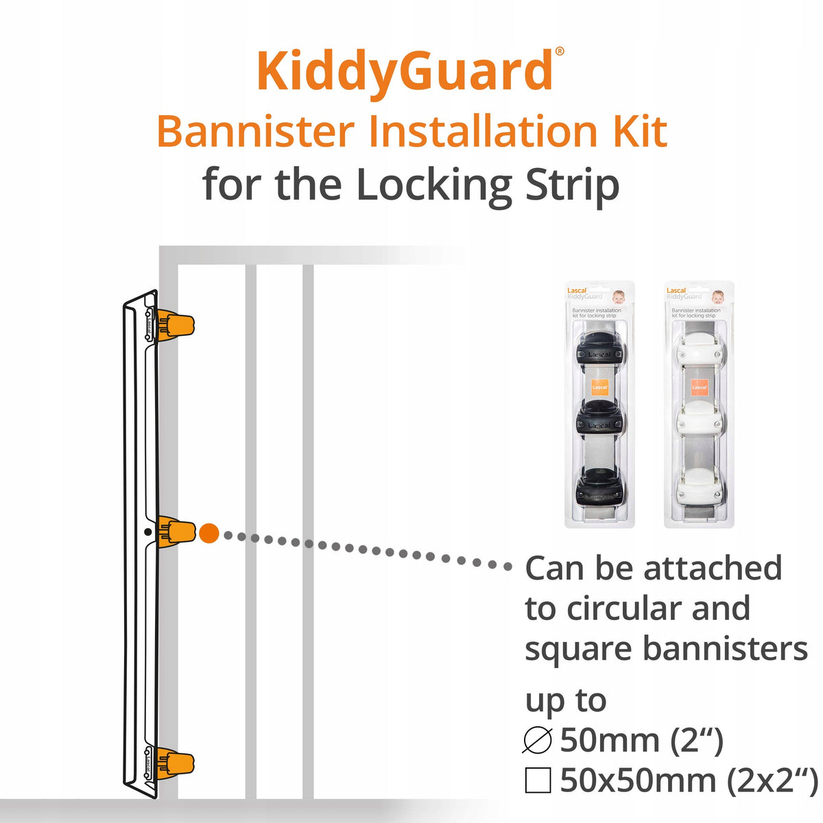 LASCAL KiddyGuard Staircase Porch Kit
