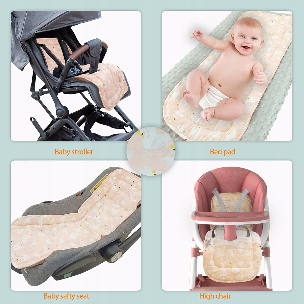 MIRACLE BABY universal stroller liner