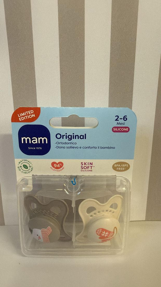 MAM Original uklidňující dudlík x2 2-6m zimní edice