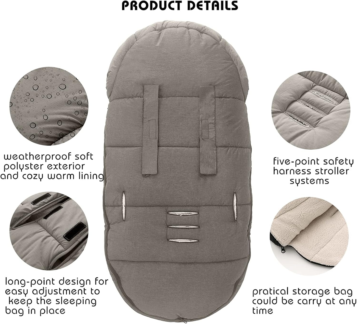 MIRACLE BABY footmuff, sleeping bag