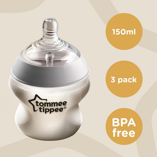 TOMMEE TIPPEE Closer to Nature cumisüveg szett 3 x 150 ml
