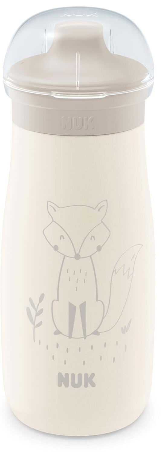NUK Mini-Me Sip ocelová láhev s tvrdým náustkem 300 ml 9 m+ LIŠKA