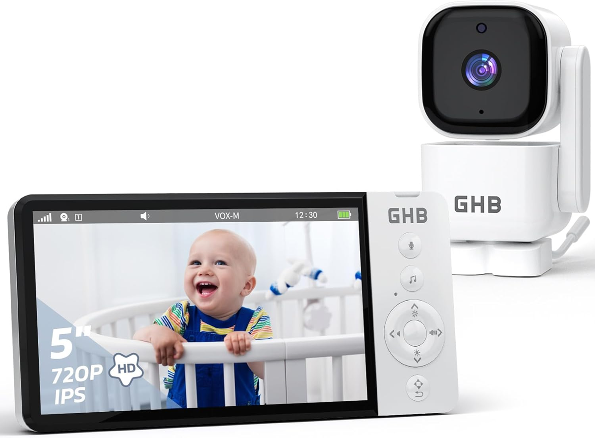 GHB 720C digital baby monitor 5"