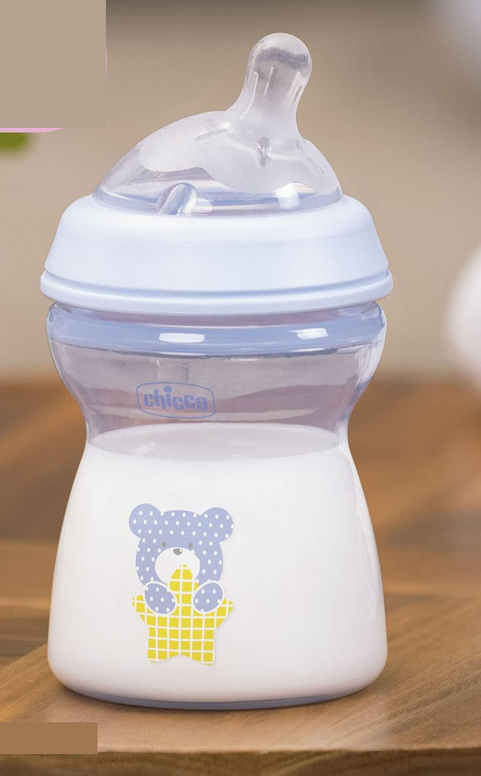 CHICCO NaturalFeeling láhev 250 ml 3 m+ střední průtok