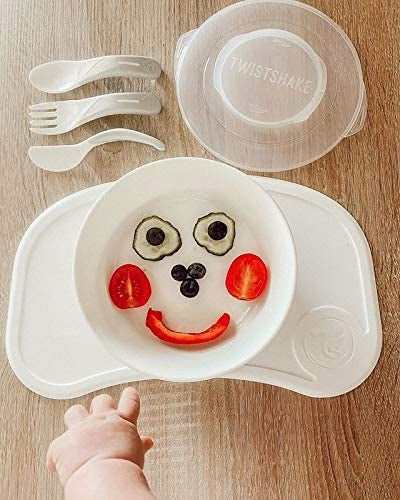 TWISTSHAKE CLICK MAT MINI placemat + bowl 6 months+
