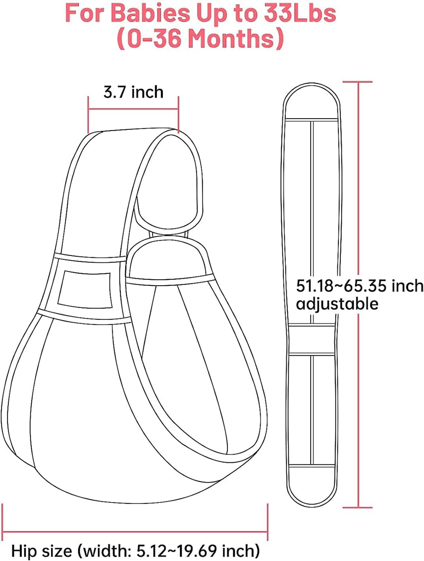 MUMGAROO baby carrier belt wrap for up to 15 kg