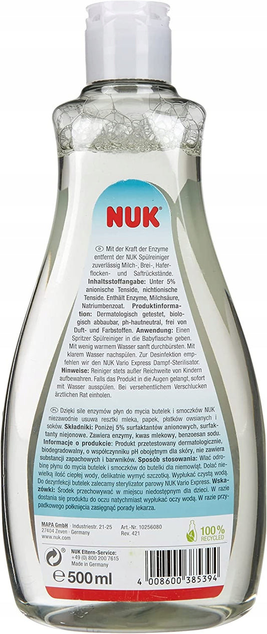 NUK tekutina na mytí lahví a dudlíků 500ml