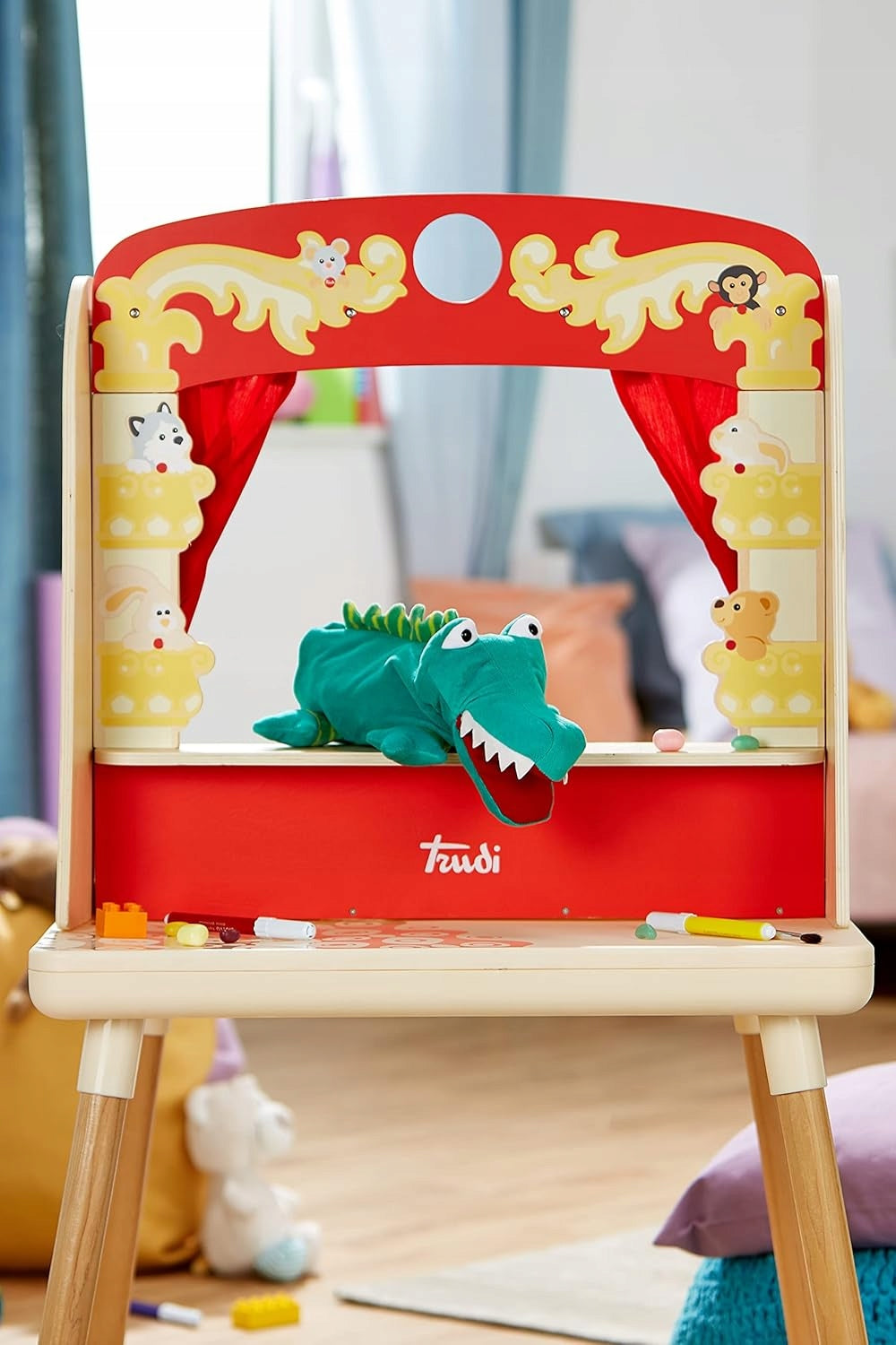 STERNTALER plyšová maňásek na hraní KROKODÝL 22 cm