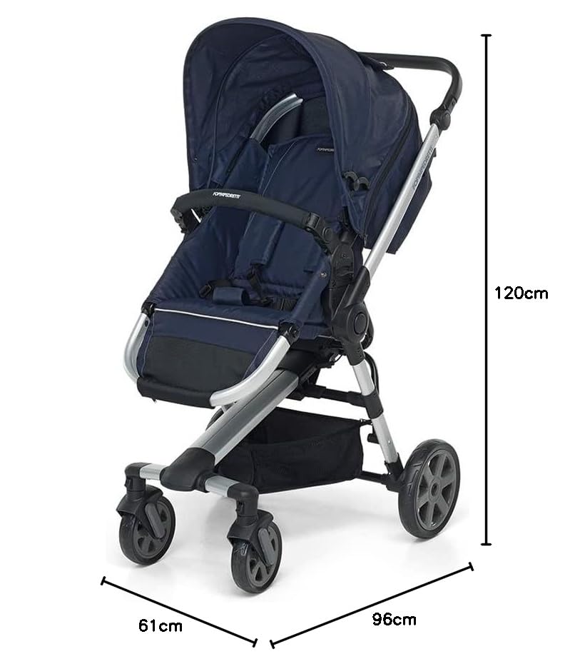 FOPPAPEDRETTI Supertres stroller from birth to 15 kg