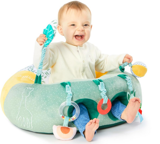 sOPHIE LA GIRAFFE sedátko pro kojence Seat&Play