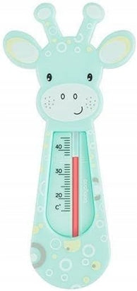 BABYONO plovoucí analogový teploměr do koupele 15,5 cm ŽIRAFA