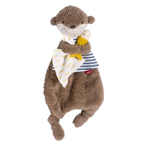 FEHN Otter Kuscheltier und Decke