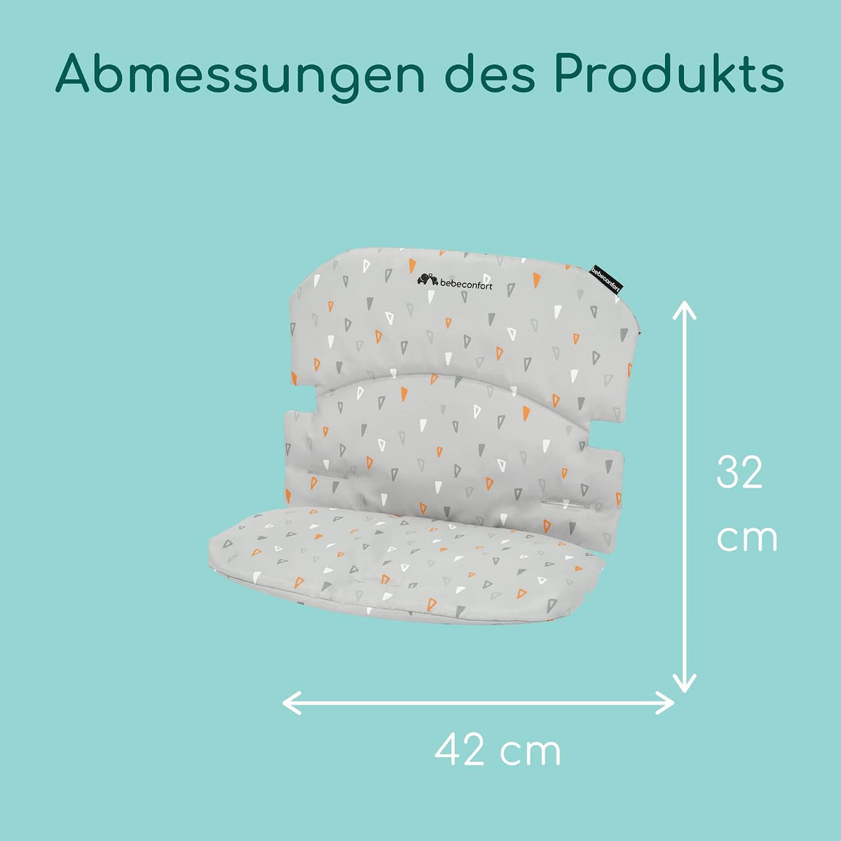 BEBECONFORT insert, reduction cushion for a high chair for feeding