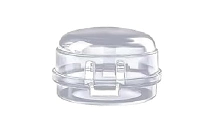 stove and oven knob cover transparent