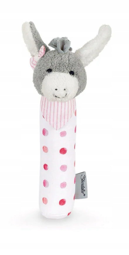 STERNTALER Oslík Emmi hračka s pískátkem 18cm