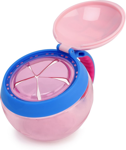 SKIP HOP Zoo Snack Cup dóza na svačiny MOTÝL 222 ml