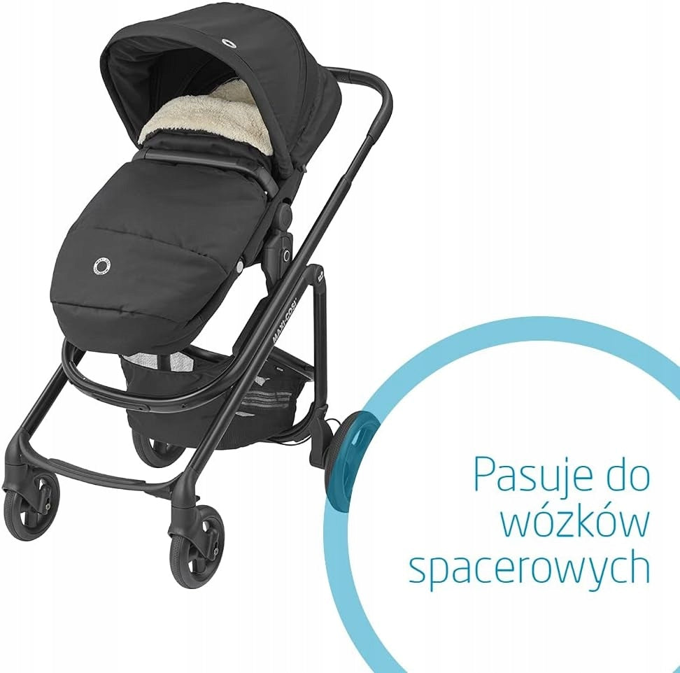 MAXI-COSIuniversal leg cover, sleeping bagcolour blackin new condition, visually almost perfect, replacement
