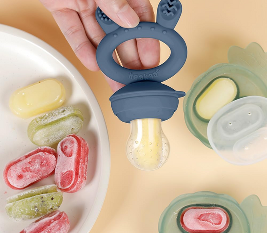 HAAKAA Beißring-Nuggi Fruchtsauger 1 Mundstück 4 m+