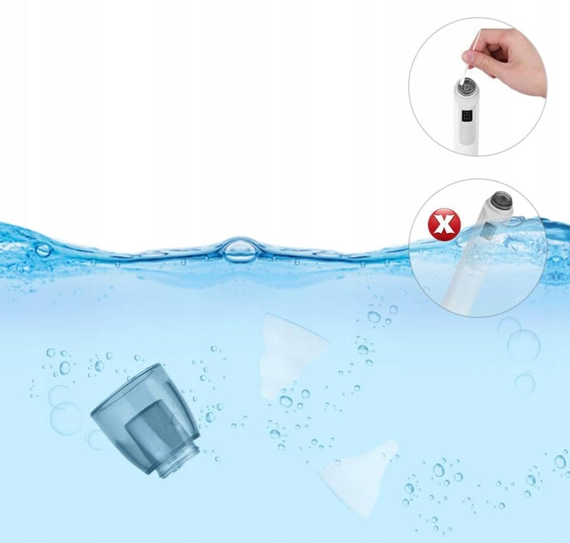 URAQT elektrický nosní odsávač 2 nástavce 0+