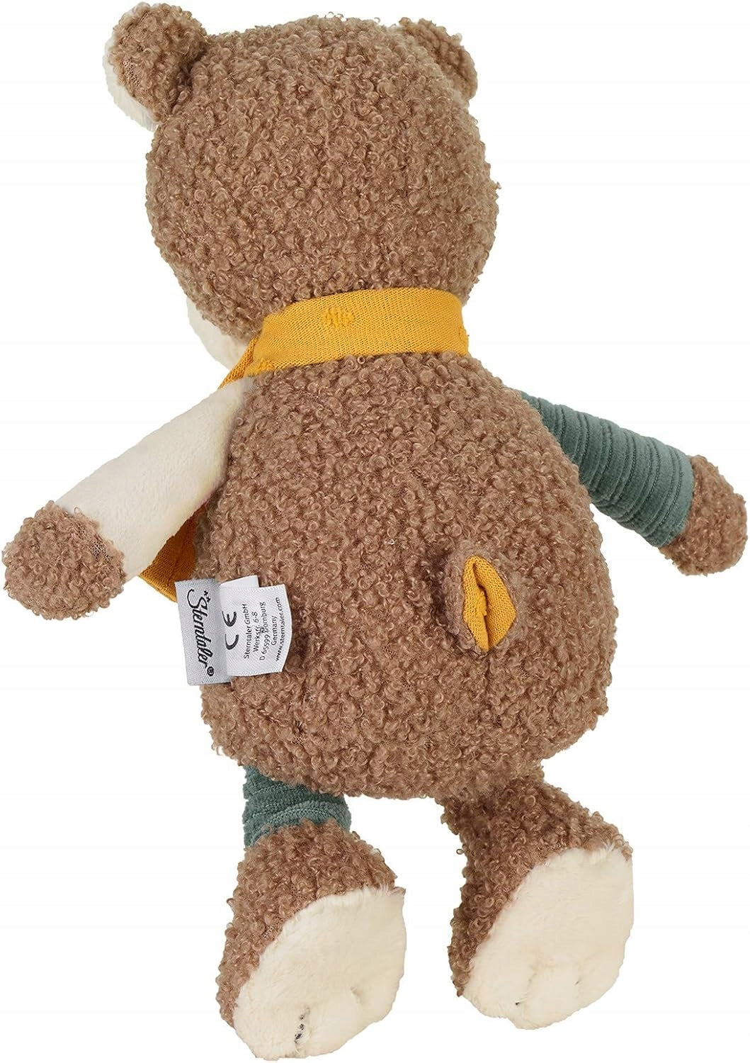 STERNTALER cotton plush toy with rattle, 23 cm, BEN THE BEAR – product image 3