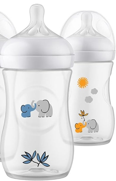 PHILIPS AVENT Natural RESPONSE Μπιμπερό 260 ml 1 Μήνας+ x3 ΔΙΑΚΟΣΜΗΣΗ