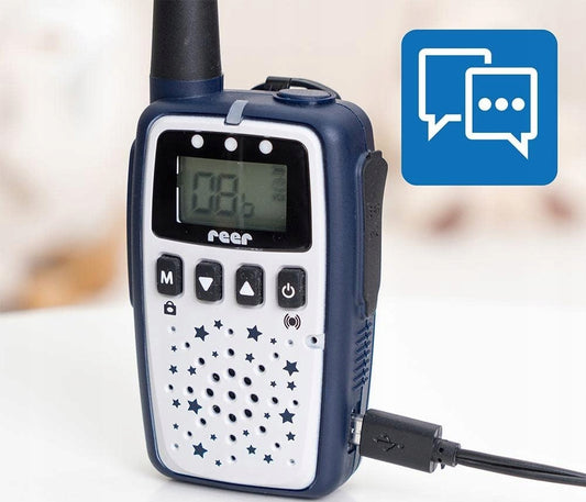 REER Care&Talk vigilabebés electrónico y walkie-talkie 2en1 5 km