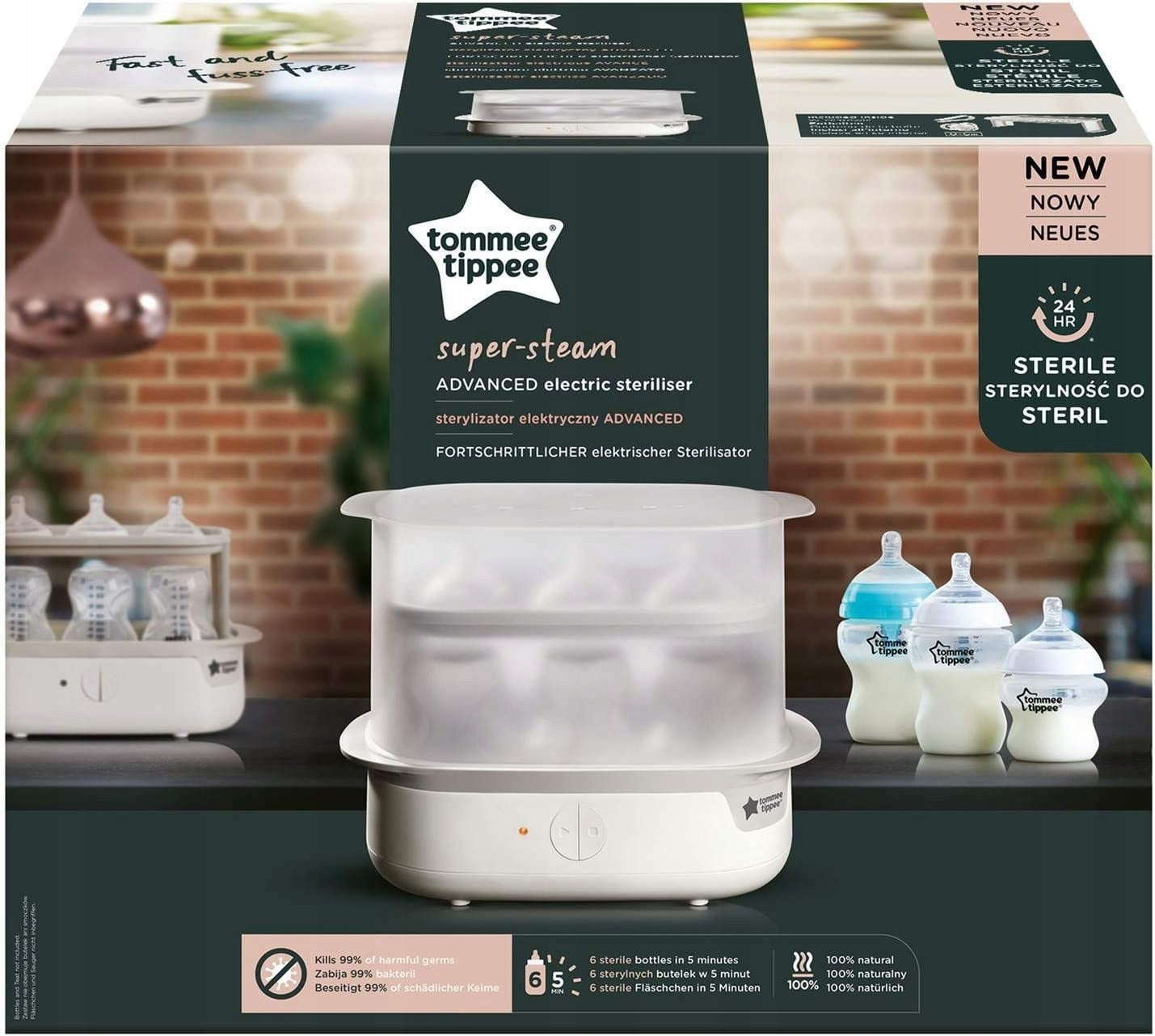 TOMMEE TIPPEE elektrischer Dampfsterilisator – Produktbild 5
