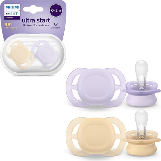 PHILIPS AVENT Ultra Start sucettes x 2 0-2 mois