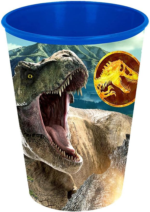 JURASSIC WORLD snídaňová sada 2 talíře a hrnek 280 ml věk 3+