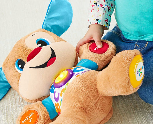 FISHER-PRICE cățelușul interactiv în limba germană
