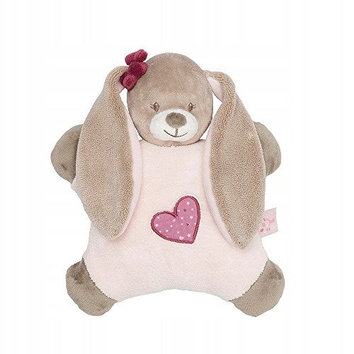 NATTOU almofada de peluche com chocalho Nina, Jade & Lili 19 x 22 cm