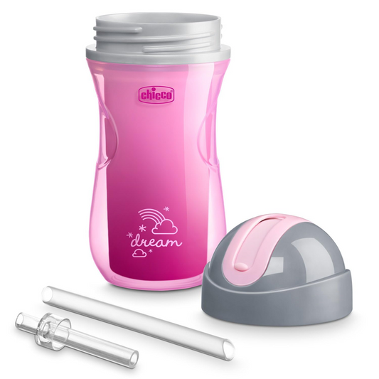 CHICCO Sport Cup hrnek s brčkem 266 ml 14 m+