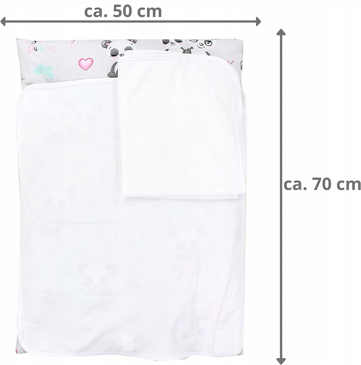 TUPTAM soft changing mat with covers