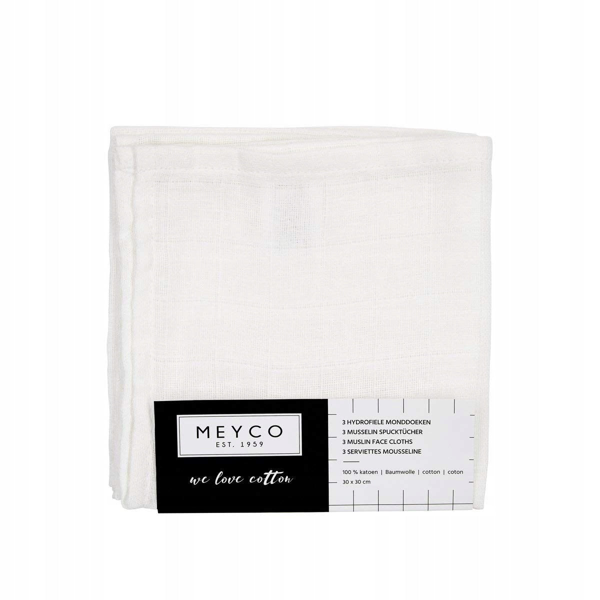 MEYCO μουσελίνες 30cm x 30cm x 3 τεμ. – φωτογραφία προϊόντος 2