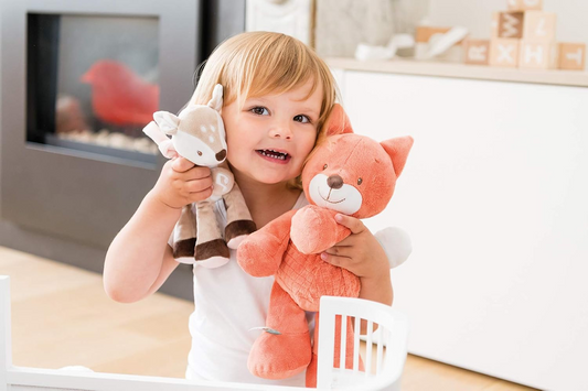 NATTOU peluche doudou OURS OSCAR 28 cm