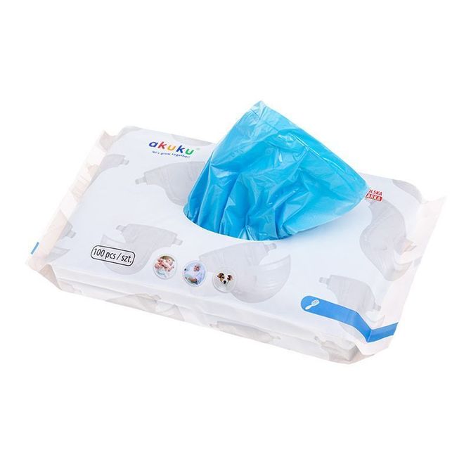 AKUKU scented bags for used diapers x100