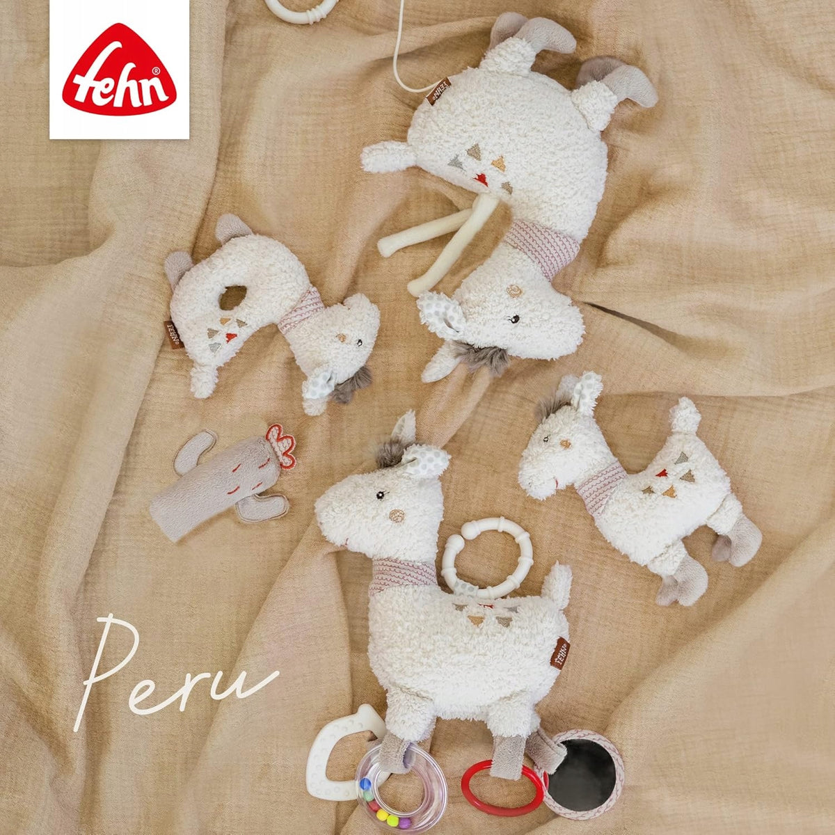 FEHN Peru UTERÁK S KAPUCÍ 80x80 cm