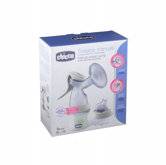 CHICCO Natural Feeling RUČNÍ ODSÁVAČKA MATEŘSKÉHO MLÉKA 150 ml